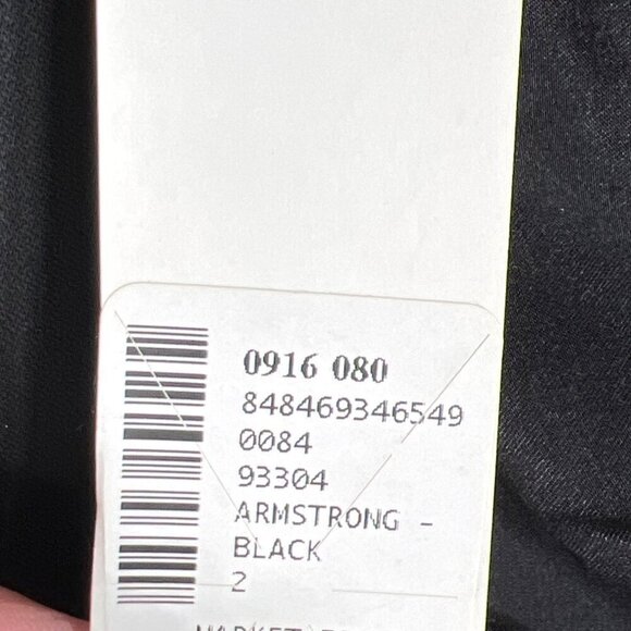 Jay Godfrey Armstrong Cowl Draped Evening Gown Black Sz 2 NWT - Picture 9 of 13